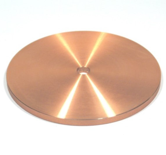 Disque en cuivre Ø 150 mm, massif