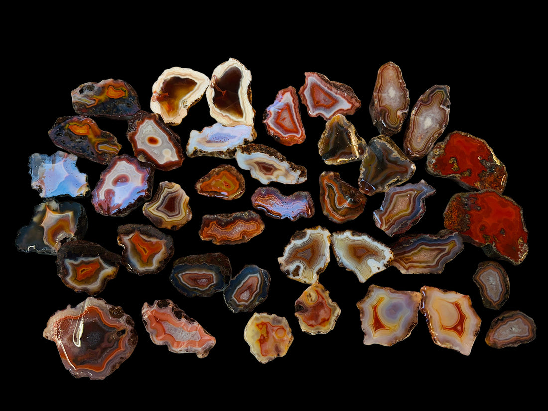 Cours de meulage d'agates